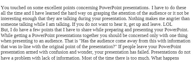 IT 133 IT133 IT/133 Discussion response - PowerPoint presentations