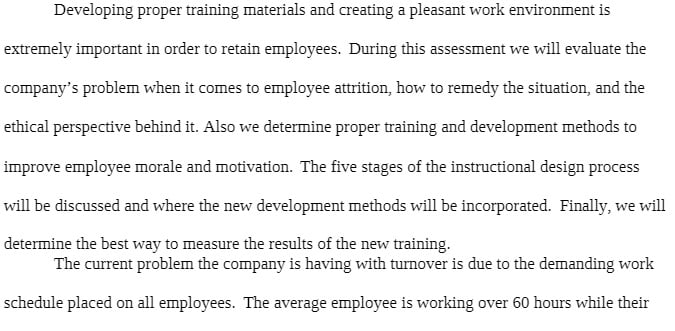 MT 203 MT203 MT/203 Training Methods for Improving Performance