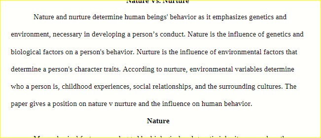 PSY 108 PSY108-54771-Nature v Nurture.docx - SNHU